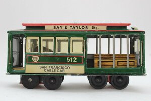 BAY&TAYLOR Sts Сан-Франциско кабель машина жестяная пластина *A8688