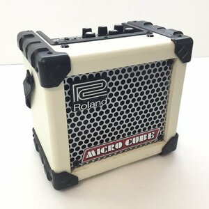 ■Roland MICRO CUBE ギターアンプ マイクロキューブ ローランド ミニ コンボ アンプシミュレーター エフェクター内蔵 動作確認済