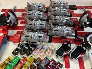★仮面ライダードライブ DXドライブドライバー + DXドア銃 + DXハンドル剣DX + シフトカーホルダー + シフトカー まとめ ジャンク品★