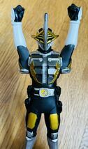 ◇仮面ライダー 電王 アックスフォーム ソフビ フィギュア 中古 バンダイ ライダーヒーローシリーズ RHS ソフビ人形_画像5