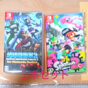 2本セット【Switch】 地球防衛軍2 for Nintendo Switch スプラトゥーン2