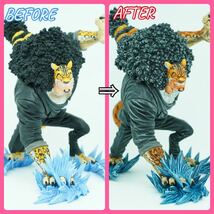 【1円】 リペイント フィギュア ワンピース 一番くじ ロブ・ルッチ 匠ノ系譜 決闘ノ記憶 Ichibansho ONEPIECE Repaint Figure_画像4