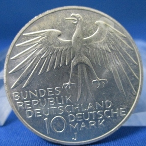ドイツ ミュンヘンオリンピック 五輪 10マルク銀貨☆1972年／m819-2