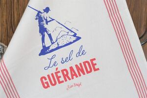 ファブリカ Tissage de l'ouest ティサージュ・ドゥ・ルウェスト トーション GUERANDE(RE) キッチンクロス フランス製 インテリア 新品