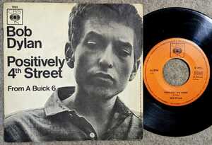 Bob Dylan-Positively 4th Street★独Orig.7&#34;