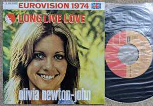 Olivia Newton-John-Long Live Love★仏Orig.デッド・ストック新品7&#34;