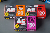 未開封品 TDK AE カセットテープ 111本まとめて 60min 90min 120min 150min ノーマルポジション [TYPE I][Cassette]_画像3