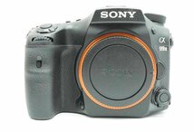 【極美品】SONY α99 II ILCA-99M2 ボディ JAN末番047501　保証書あり（日付未記入）_画像4