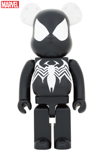 送料無料 BE@RBRICK SPIDER-MAN BLACK COSTUME 1000% ベアブリック メディコムトイ