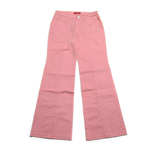 Vintage PINKHOUSE　ヴィンテージ ピンクハウス　「M」 センターシームワイドパンツ 133086-q