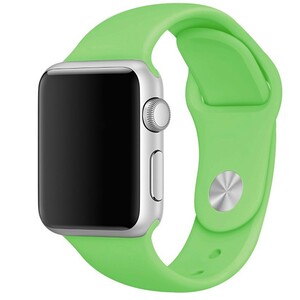 【本体サイズ38・40mm用】【33-グリーン】Apple Watch シリコン スポーツバンド アップルウォッチ【Series1.2.3.4.5.6.SE対応】
