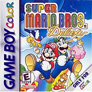 * бесплатная доставка * Северная Америка версия Super Mario Brothers Deluxe Game boy color super Mario Deluxe Game Boy цвет 