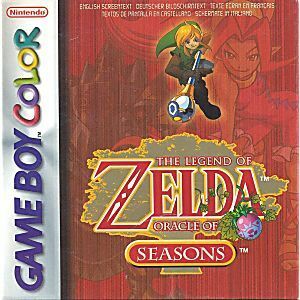 ★送料無料★北米版 The Legend of Zelda Oracle of Seasons ゼルダ Gameboy Color ゲームボーイ