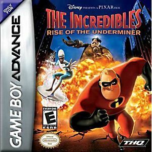 ★送料無料★北米版 ファミコン Incredibles Rise of the Underminer Mr.インクレディブル ゲームボーイアドバンス