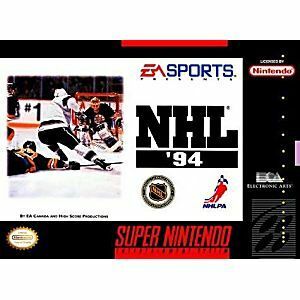 ★送料無料★北米版 スーパーファミコン SNES NHL 94 アイスホッケー