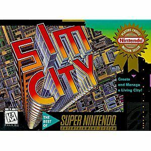 ★送料無料★北米版 スーパーファミコン SNES Simcity シムシティー