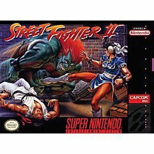 ★送料無料★北米版 スーパーファミコン SNES Street Fighter II 2 ストリートファイター 2