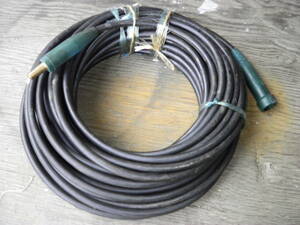  cab tire cable male, female connector attaching used that 2