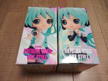 Q posket 初音ミク V4X STYLE 全2種 Aポーズ Bポーズ フィギュア セット Qposket_画像3