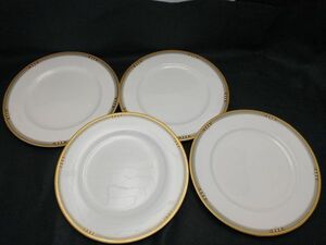 Noritake BONE CHINA ノリタケ　ボーン　チャイナ　4枚セット　大皿　食器　アンティーク (22_50324_15)