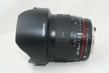 ★良品★SAMYANG サムヤン 10mm F2.8 ED AS NCS CS Pentax ペンタックス♪_画像4