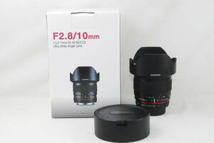 SAMYANG 10mm F2.8 ED AS NCS CS ペンタックス K用