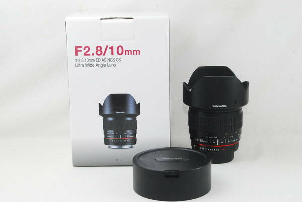 ★良品★SAMYANG サムヤン 10mm F2.8 ED AS NCS CS Pentax ペンタックス♪