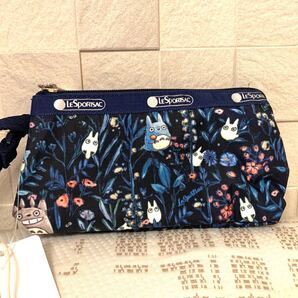 ★新品★LeSportsac レスポートサック トトロ 3つ口ポーチ 3つ口一体型