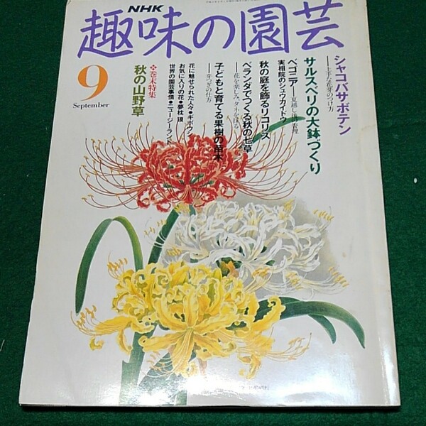 NHK趣味の園芸　平成3年9月