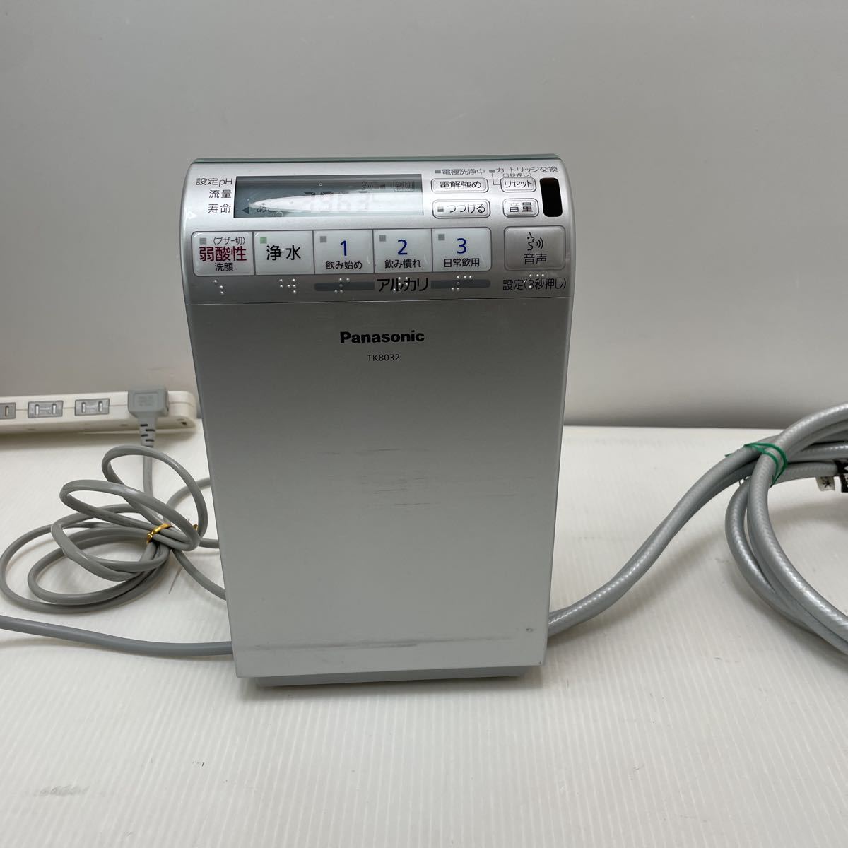 2022新発 パナソニック アルカリイオン整水器 TK8032P-S パナソニック アルカリイオン整水器 TK8032P-S