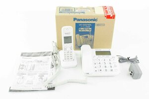 【ジャンク】Panasonic コードレス電話機 VE-GD21DL-W パナソニック 【通電確認のみ】'