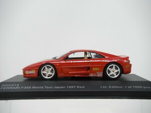 ■ ixo modelsイクソ『MDC014 1/43 Ferrari F355 World Tour Japan ワールドツアージャパン1997 赤 フェラーリ ダイキャストミニカー』