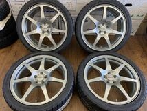 §軽量!鍛造!プロドライブ GC-07C 18X7.5J+48 100-5H プロクセスR1R 225/40R18(225/40-18)夏用 86/BRZ/インプレッサ/カローラツーリング等_画像1