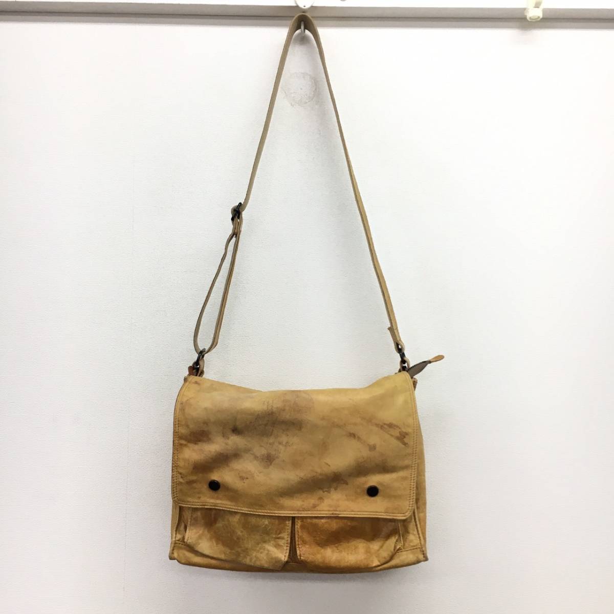 なくまだま 新品 本革 バギーポート オイルバケッタ ショルダー ZCjMF