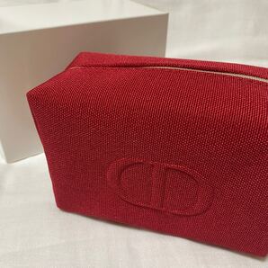 Christian Dior ディオール ノベルティ 赤 ポーチ 新品未使用♪