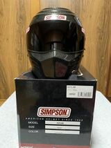 シンプソンSIMPSON /OUT LOWアウトローカーボンヘルメット売り切り！_画像1