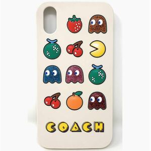 パックマン Pacman Pac-Man コラボ COACH iPhone XR iPhoneケース スマホケース