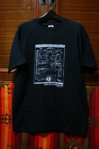 Fruit of the Loom 90s ~ ビンテージ NIRVANA カートコバーン 死亡診断書 バンド Tシャツ ■ニルヴァーナ レッチリ レイジ L7 Sonic Youth