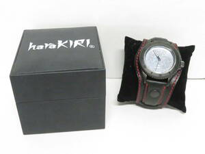 HO-483◆仮面ライダーウィザード × haraKIRI コラボ 腕時計 中古品