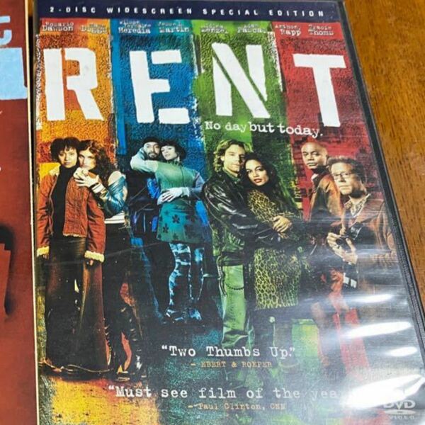 【ミュージカル】RENT DVD（英語版）（送料込）