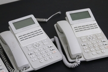 【NTT αA1】（A1-18STEL-1W）電話機４点セット 2015～2017年製　ビジネスフォン 業務用電話機　現状品　管ざ5712電_画像3
