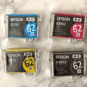 エプソン 純正 EPSON インクカートリッジ IC4CL62 4色パック 【新品未使用品】
