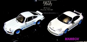 【フリマ】PM☆1/43 402036269　ポルシェ 911 RSR/RS 30周年記念セット ダブルセット 1973/2003