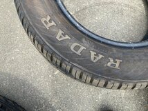 RADAR　RIVERA　PRO　１７５/６５ Ｒ１４ ８６H タイヤ２本セット 中古 ２０２０年製　4661_画像5