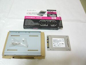 [送料無料] ■ SSD TOSHIBA THNSNJ256GCSU CFD CSSD-S6T256NHG6Q 256GB 2.5 SATA ■