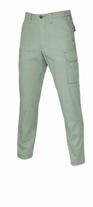 バートル 8096 カーゴパンツ アースグリーン 79サイズ 春夏用 メンズ ズボン 防縮 綿素材 作業服 作業着 8091シリーズ