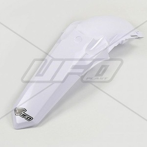 UFO UF-4843-046 リヤフェンダー ホワイト YZ125/250 YZ125X/250X ダートフリーク