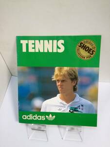 アディダス　88年カタログ「TENNIS　SHOES　COLLECTION　1988」byデサント　18頁カラー　T-1