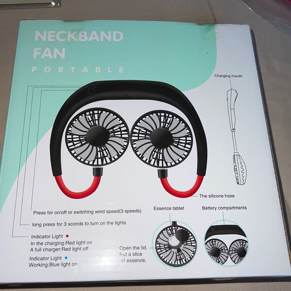 NECKBAND FAN PORTABLE