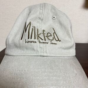【MILKFED.】 LOGO CAP(キャップ/ベースボールキャップ/ロゴ)
